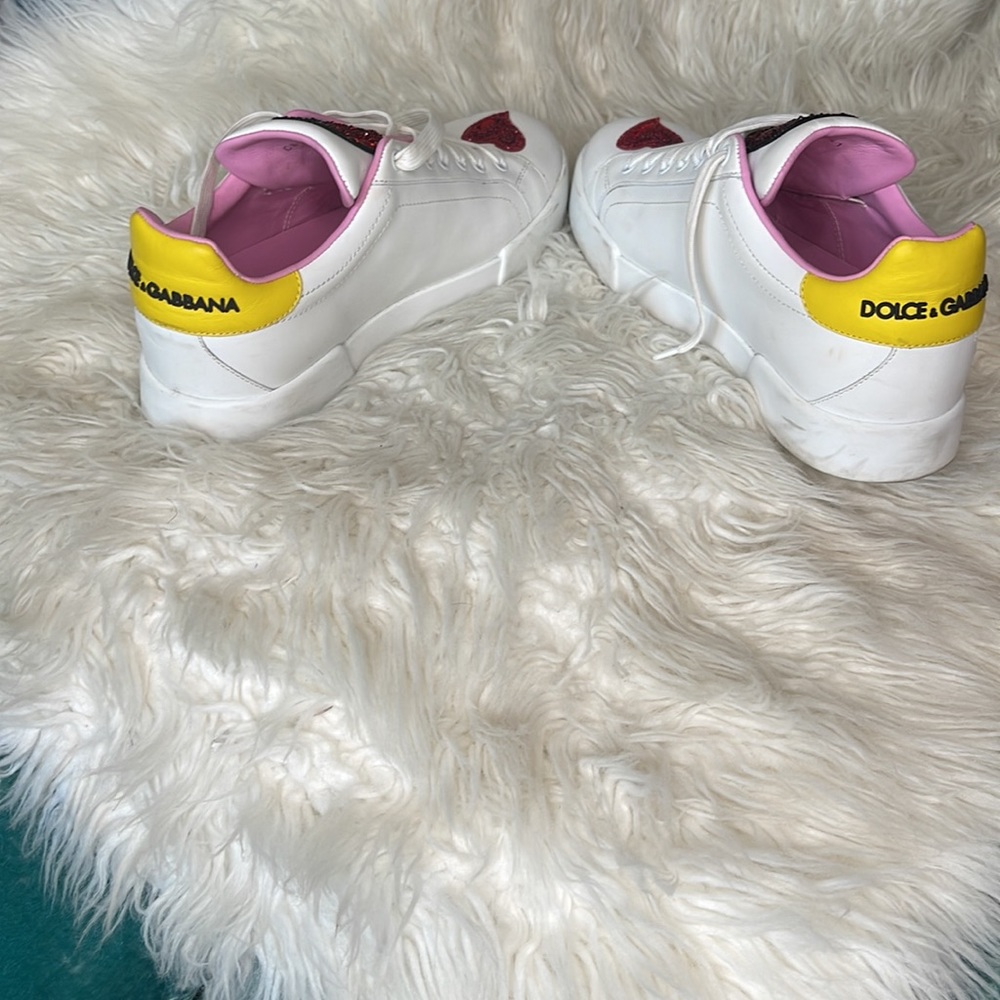 Dolce Gabbana Queen of Heart sneakers. - Picture 5 of 7